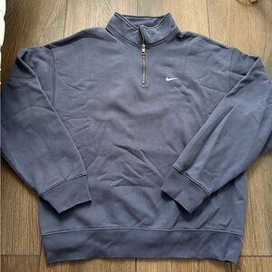 Nike solo swoosh quarter zip!